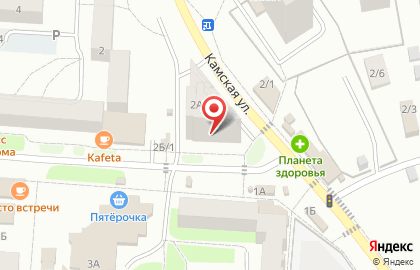 Магазин в Перми на карте