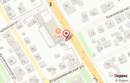 Ресторан Сова в Нижнем Новгороде на карте