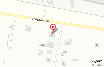 Магазин продуктов на ул. Калинина, 2а на карте