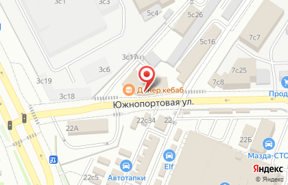 Магазин продуктов в Москве на карте