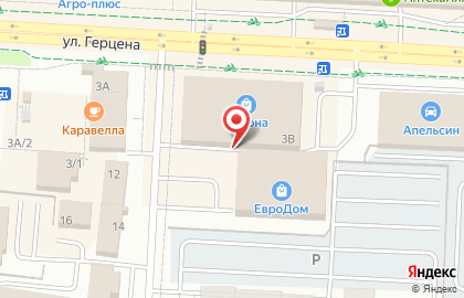 Автошкола Идел-Авто на улице Герцена на карте