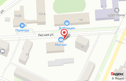 Аптека Планета Здоровья в Добрянке, на Лесной улице на карте