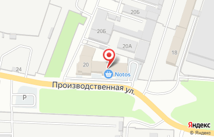 Супермаркет Notos на карте