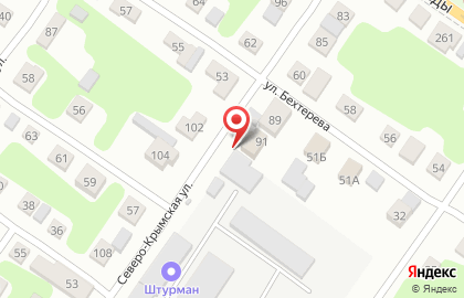 Инженерно-правовой центр оформления недвижимости Регистр на Северо-Крымской улице на карте