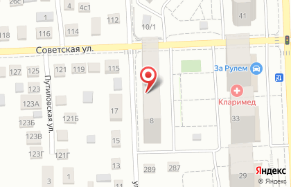 Гостиница квартирного типа Апартаменты Квартировъ в Октябрьском районе на карте