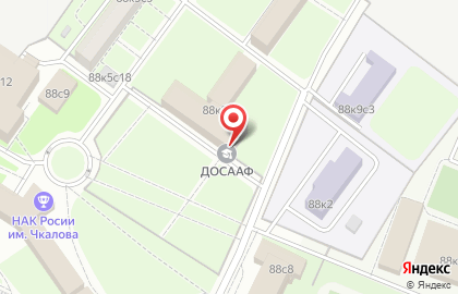 ДОСААФ России в Москве на карте