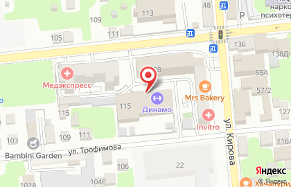 Федерация дзюдо Астраханской области на карте