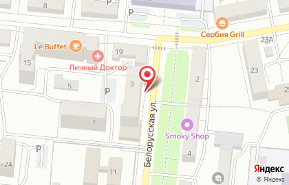 Торговая компания СантехМастер на Белорусской улице на карте