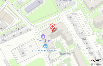Детская творческая студия Академия на карте