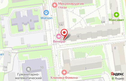 Салон-парикмахерская Тюльпан в Советском районе на карте