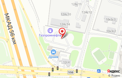 АЗС Газпромнефть на улице Горбунова на карте
