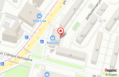 Переезд Деликатный на карте