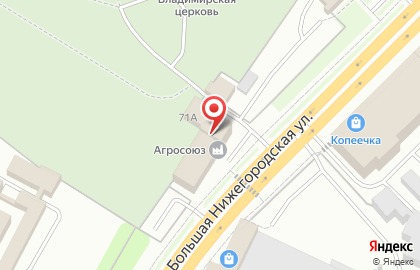 ООО Универсал на Большой Нижегородской улице на карте