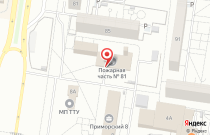 Пожарная часть №81 на карте