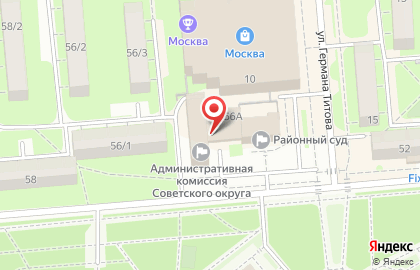 ОАО Банкомат, Липецккомбанк на улице Космонавтов на карте