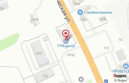 Торгово-сервисная компания ТТМ Центр на Исторической улице на карте