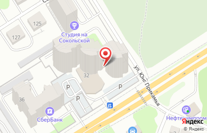 Служба заказа легкового транспорта Time на улице Адмирала Ушакова на карте