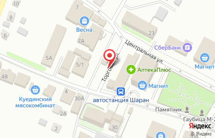 Рыбная лавка на Торговой улице на карте