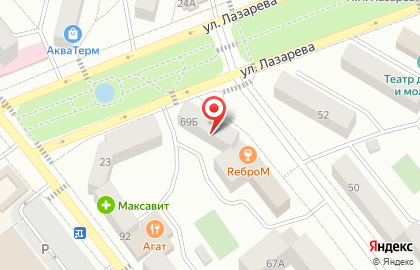 Территориальный отдел Росреестр №1, рабочая площадка по Губкинскому городскому округу на карте