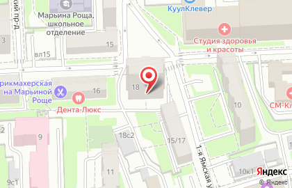 Салон красоты Черная кошка на Стрелецкой улице на карте