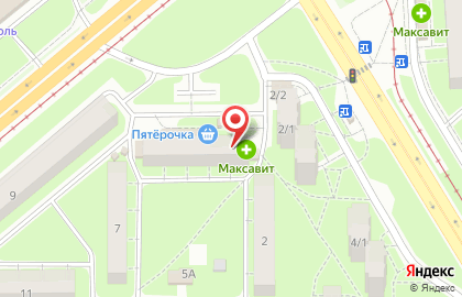 Студия ногтевого сервиса на Московской улице на карте