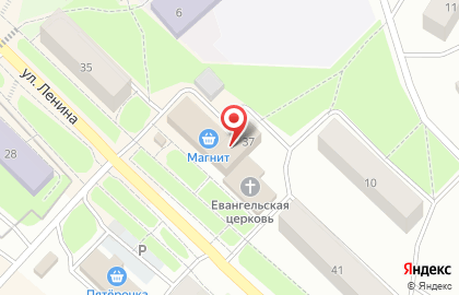 Гипермаркет Магнит в Петрозаводске на карте