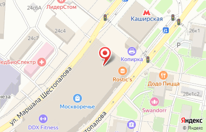 МакКиоск в Москворечье-Сабурово на карте