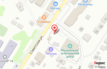 Хозяйственный магазин Мастер на карте
