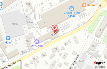 Оптовая фирма Нордтекс в Промышленном районе на карте