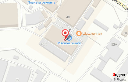 Торговая компания ИВС, торговая компания на проспекте Строителей на карте