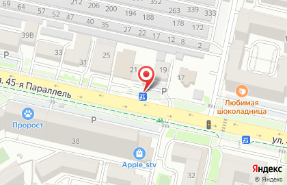 Рекламный щит 3х6м. на карте