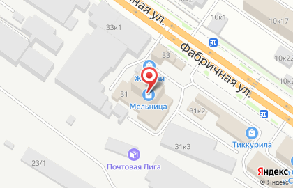 Салон керамической плитки и сантехники Porcelanosa на Фабричной улице на карте