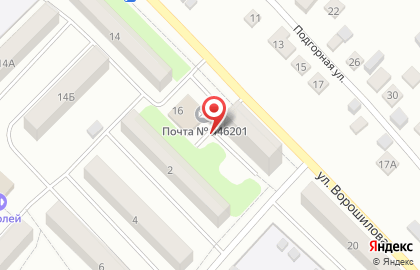 Крепыш плюс на карте