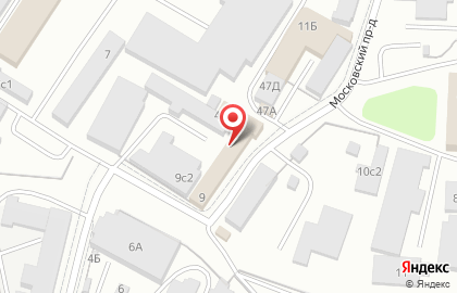 Брянское городское пассажирское автотранспортное предприятие на Московском проспекте на карте