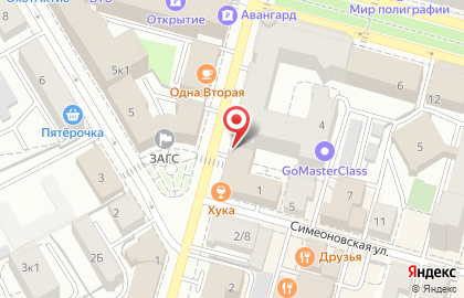 ООО «Альпина» на Симеоновской улице на карте