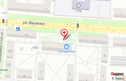 Мебель для дома на улице Васенко на карте