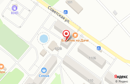 Кафе Базилик на Советской улице на карте