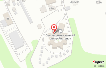 Областной специализированный Дом ребенка в Центральном районе на карте