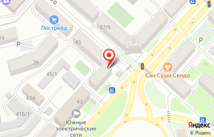 Магазин разливного пива Хмельново на проспекте Строителей на карте