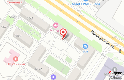 Северный Морской Путь ОАО (смп Банк) Дополнительный Офис Каширский на карте