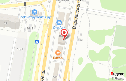 Ресторан PizzaSushiWok на метро Бульвар Адмирала Ушакова на карте