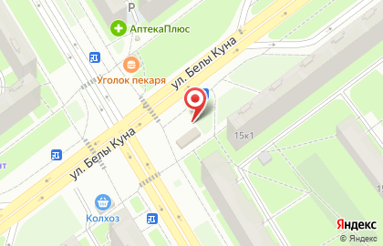 Продуктовый магазин в Санкт-Петербурге на карте