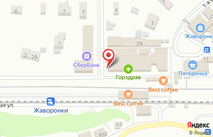 Овощной магазин на 2-й Советской на карте