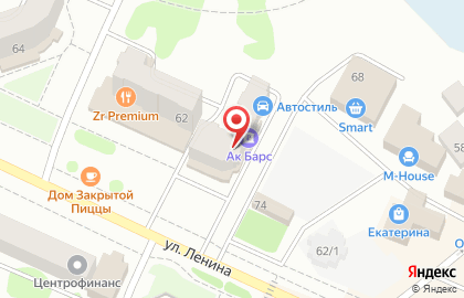 Торгово-монтажная компания Фабрика Окон & Настоящие Двери на улице Ленина на карте