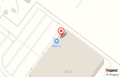 Торговый центр METRO Cash and Carry на Талажском шоссе на карте