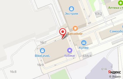 Магазин охотничьих товаров для стрельбы на карте