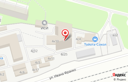 Центральный научно-исследовательский технологический институт Техномаш в Москве на карте