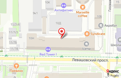 Школа танцев Эйфория на карте