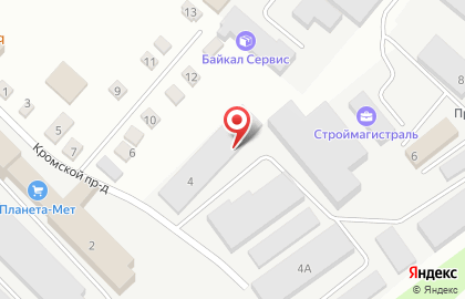 Магазин белорусской косметики Bielita Biтэкс в Заводском районе на карте