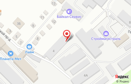 Торговая компания в Заводском районе на карте